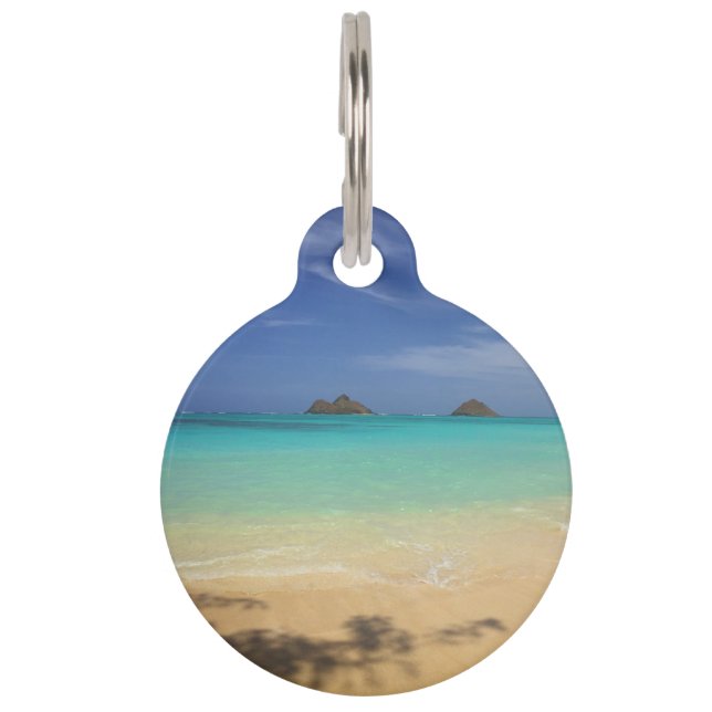 Island Dog Label Huisdierpenning (Voorkant)