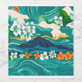 Island Dreams Wijn Etiket (Enkel label)