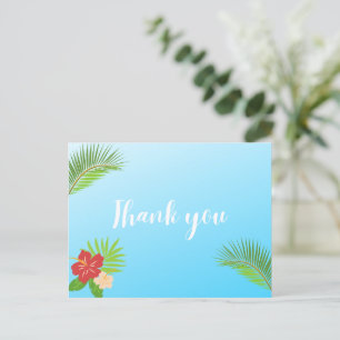 Island Escape Blank Briefkaart