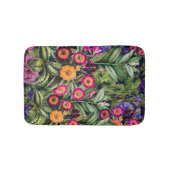 Island Floral Roze Weide Badmat (Voorkant)