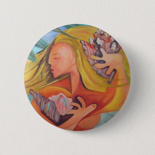 Island Girl - Button (Voorkant)