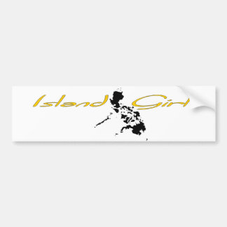 Island Girl - Filipijnen Bumpersticker