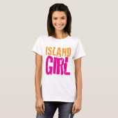 Island Girl T-Shirt (Voorkant volledig)