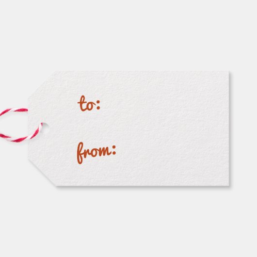 Island Greeting Cadeaulabel (Achterkant Horizontaal)