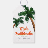 Island Greeting Cadeaulabel (Voorkant)