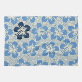 Island Hibiscus Hawaïaanse keukenhanddoek (Horizontaal)