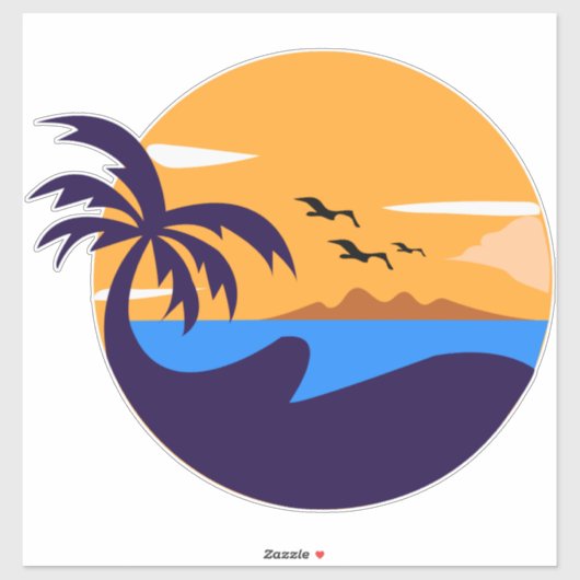 Island Hopper Sticker (Vel)