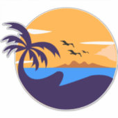 Island Hopper Sticker (Voorkant)