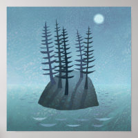 Island in de Ocean Art