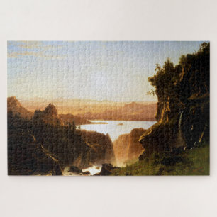 Island Lake, Wind River Range, Wyoming, Bierstadt Legpuzzel