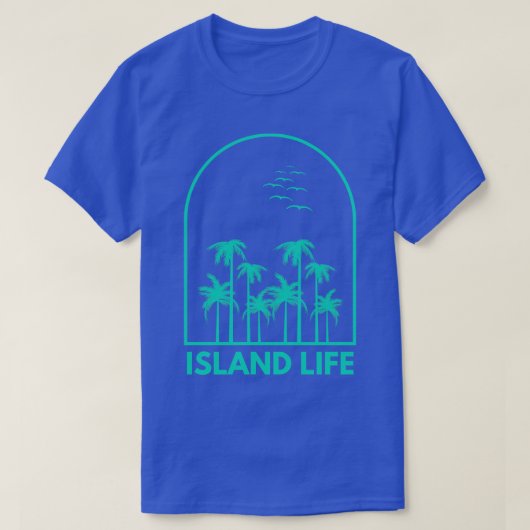 Island Life Hawaii TShirt (Design devant)