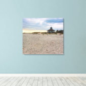 Island Lighthouse Canvas Afdruk (Insitu (Houten vloer))