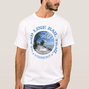 Island Line Rail Trail (fietsen c) T-shirt