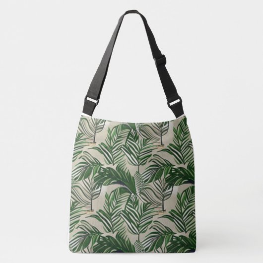 Island Palm Crossbody Tas (Voorkant)