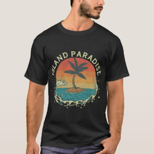 Island Paradise Sunset T-shirt