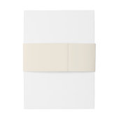 Island Paradise Wedding Belly Band Uitnodigingen Wikkel (Achterkant Voorbeeld)