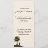 Island Paradise Wedding Programma (Voorkant)