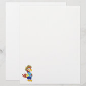 "Island Parrot" Persoonlijke Letterhead Briefhoofd (Voorkant / Achterkant)