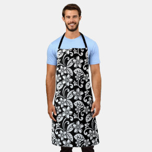 ISLAND PLUMERIA (BLACK) SCHORT