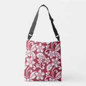 ISLAND PLUMERIA (CARDINAL RED) CROSSBODY TAS (Voorkant)