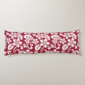 ISLAND PLUMERIA (CARDINAL RED) LICHAAMSKUSSEN (Achterkant)