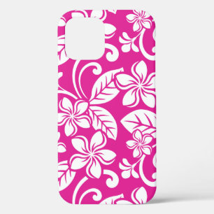 ISLAND PLUMERIA (HOT PINK) iPhone 12 HOESJE