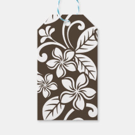 ISLAND PLUMERIA (KOFFIE BROWN) CADEAULABEL