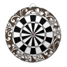 ISLAND PLUMERIA (KOFFIE BROWN) DARTBORD
