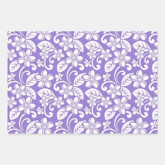 ISLAND PLUMERIA (LAVENDER) INPAKPAPIER VEL (Voorkant)