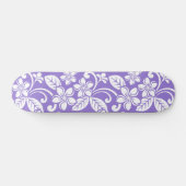 ISLAND PLUMERIA (LAVENDER) SKATEBOARD (Horizontaal)