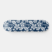 ISLAND PLUMERIA (NAVY BLUE) SKATEBOARD (Horizontaal)