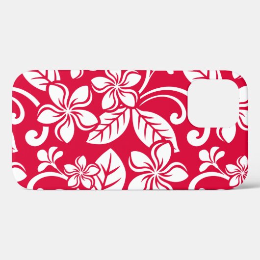 ISLAND PLUMERIA (STRAWBERRY RED) Case-Mate iPhone CASE (Achterkant (horizontaal))