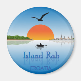 Island Rab, Kroatië Magneet