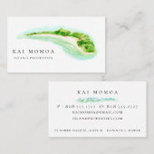 Island Shores Visitekaartje (Voorkant / Achterkant)