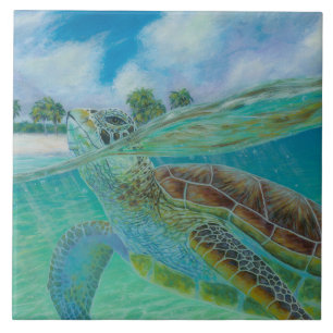 Island Soul Ceramic Tile Tegeltje