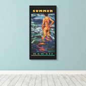 Island Summer Canvas Afdruk (Insitu (Houten vloer))