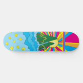 Island Sun Skateboard (Horizontaal)