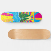 Island Sun Skateboard (Horizontaal)