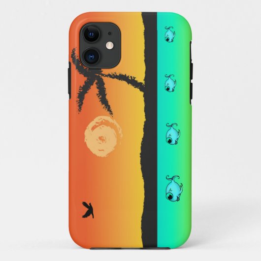 Island Sunset Case-Mate iPhone Case (Achterkant)