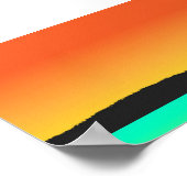 Island Sunset Poster (Hoek)