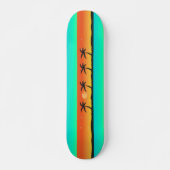Island Sunset Skateboard (Voorkant)