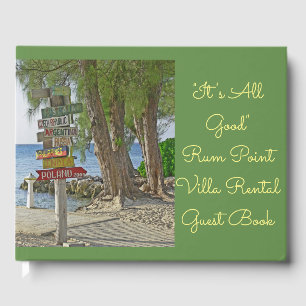 ISLAND THEME GUESTBOOK GASTENBOEK