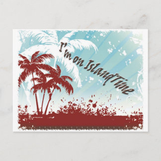 Island Time Briefkaart