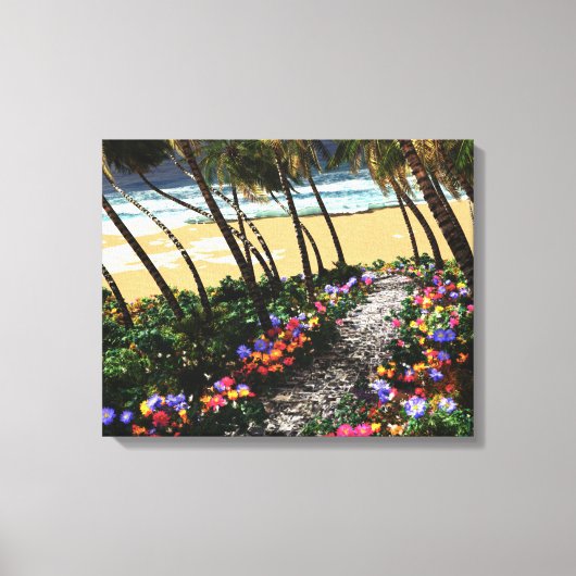 Island Time Canvas Afdruk (Voorkant)