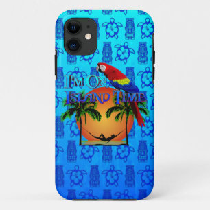 Island Time in Hammock iPhone 11 Hoesje