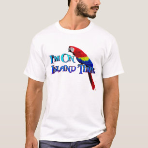 Island Time Parrot T-shirt