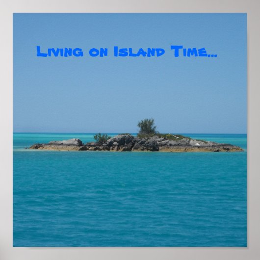Island Time Poster (Voorkant)