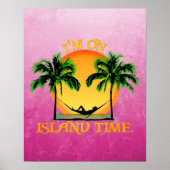 Island Time Poster (Voorkant)