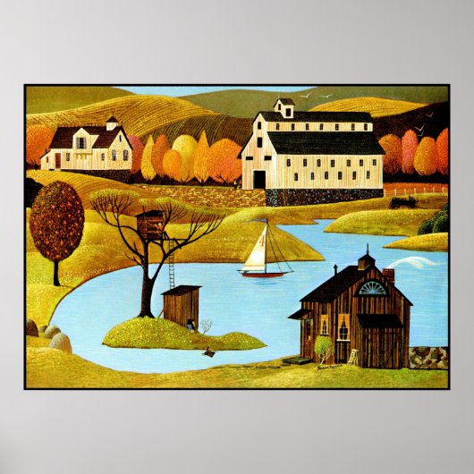 Island Treehouse Poster (Voorkant)