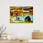 Island Treehouse Poster (Keuken)